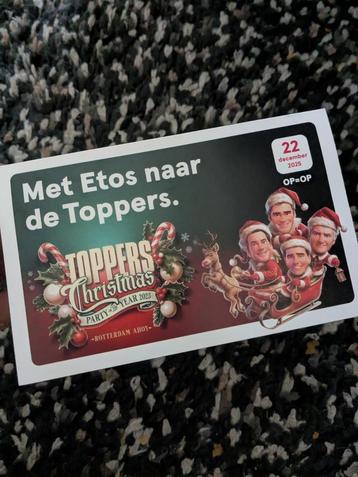 Toppers - Vouchercode voor tweede kaartje gratis (via Etos). beschikbaar voor biedingen