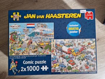 2 Legpuzzels JAN VAN HAASTEREN beschikbaar voor biedingen