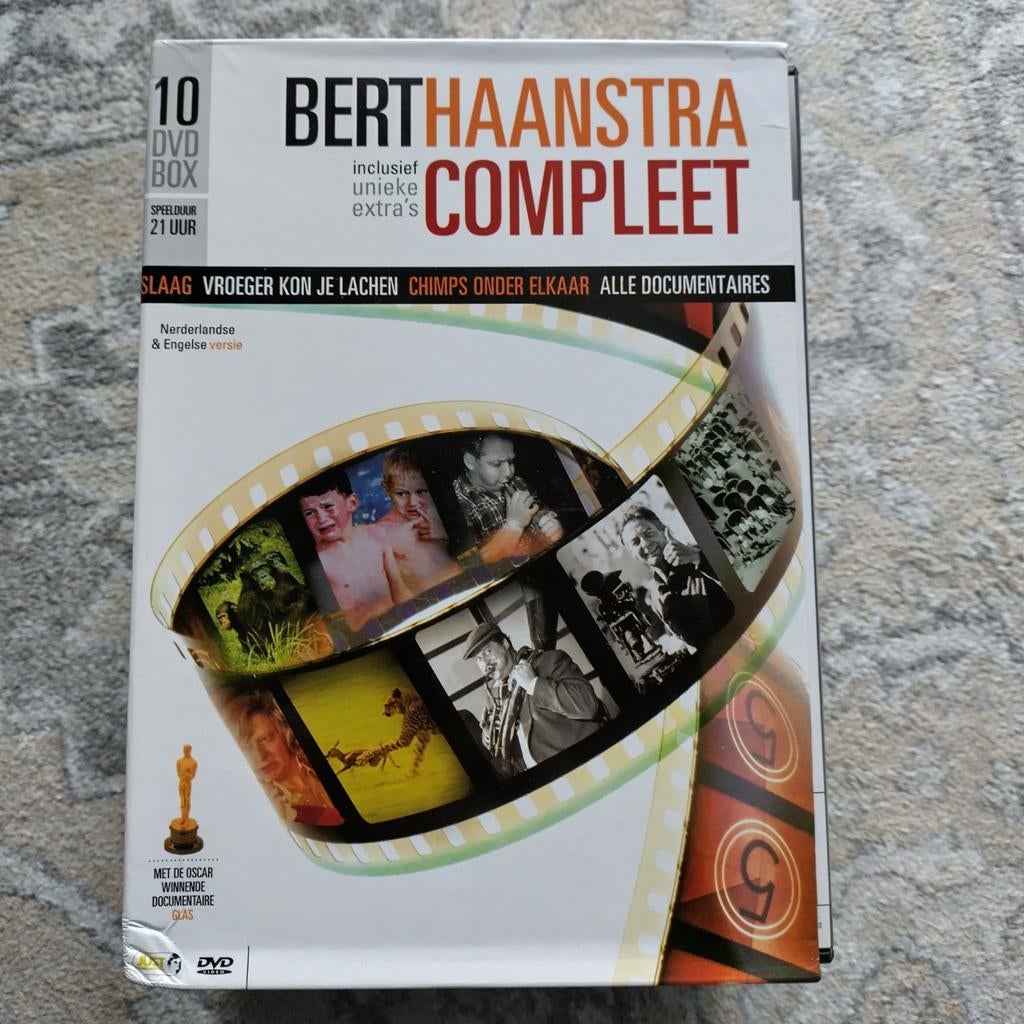 Bert Haanstra Compleet - 10 DVD Box, Alle leeftijden, Boxset, Ophalen of Verzenden, Zo goed als nieuw