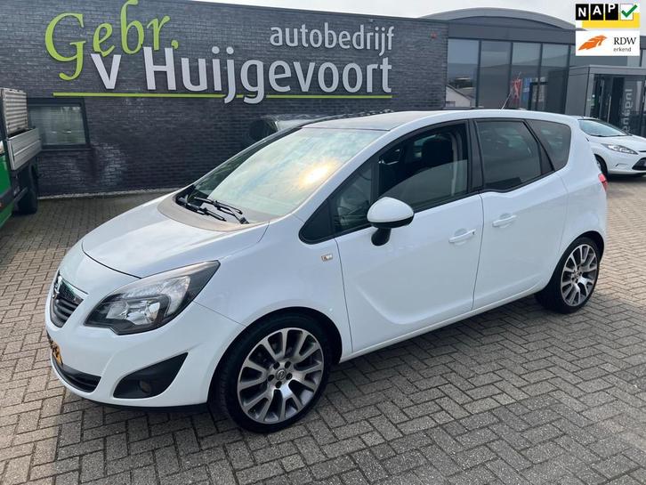 Opel Meriva 1.4 Turbo Cosmo PANORAMA DAK, Auto's, Opel, Particulier, Te koop, Meriva, ABS, Airbags, Airconditioning, Boordcomputer