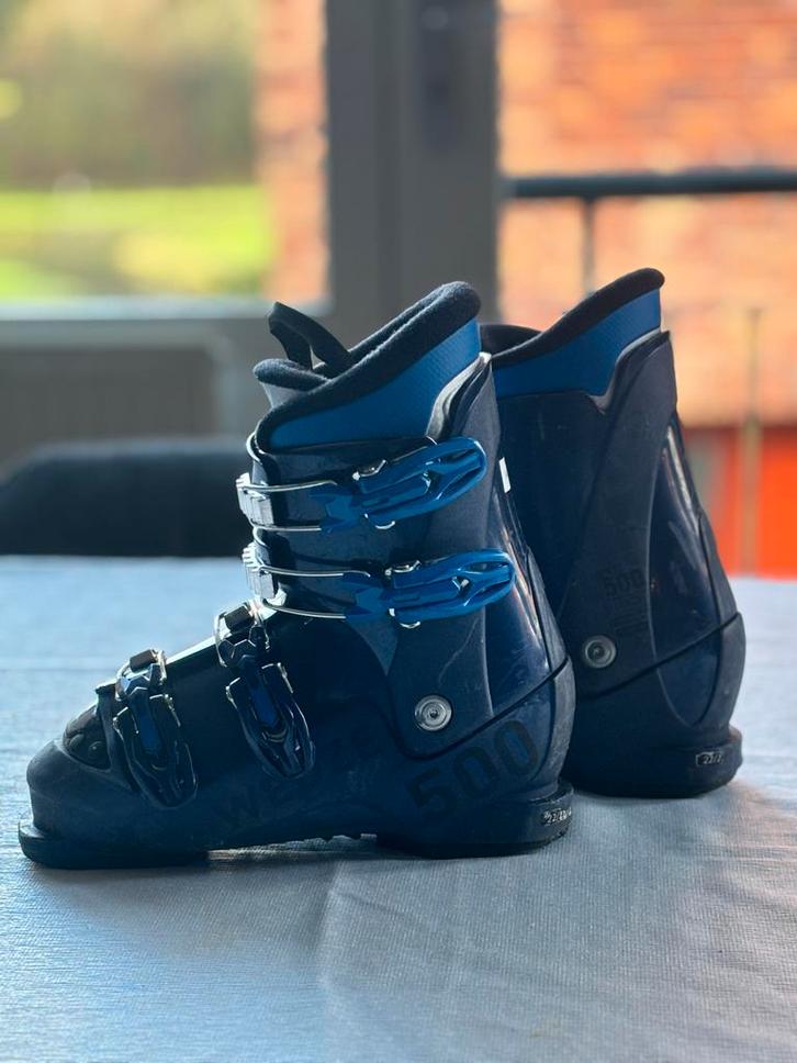 Wedze 500 Kinderskischoenen Maat 34-35, Sport en Fitness, Skiën en Langlaufen, Gebruikt, Schoenen, Skiën, Overige merken, Ophalen