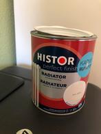 Radiatorverf Histor | Ral 9010 Zijdeglans, Wit, Ophalen of Verzenden, Minder dan 5 liter, Verf