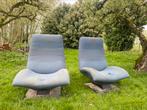 Artifort Wave fauteuil x2, Gebruikt, 75 tot 100 cm, Ophalen