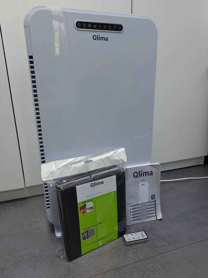 Qlima A45 Luchtreiniger Hooikoorts Allergie, Witgoed en Apparatuur, Luchtbehandelingsapparatuur, Gebruikt, Luchtreiniger, Ophalen of Verzenden