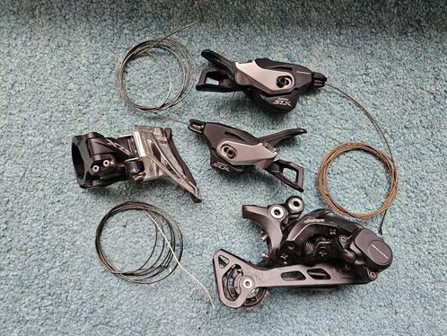 Shimano XT/SLX M8000/M7000 groepset 2x11s, Fietsen en Brommers, Fietsonderdelen, Zo goed als nieuw, Mountainbike, Derailleur of Ketting