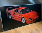 Ferrari F40 Schilderij - XXXL Formaat Lengte 3,2 meter, Antiek en Kunst, Kunst | Schilderijen | Klassiek, Ophalen