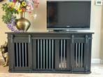 Bieden! Mooie dressoir kast met 2x ingebouwde bench, Ophalen, Zo goed als nieuw, 110 cm of meer, 100 cm of meer
