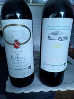 Bordeaux 1991   en  cotes  du  roussillon  1993, Verzamelen, Wijnen, Ophalen of Verzenden, Zo goed als nieuw, Frankrijk, Rode wijn