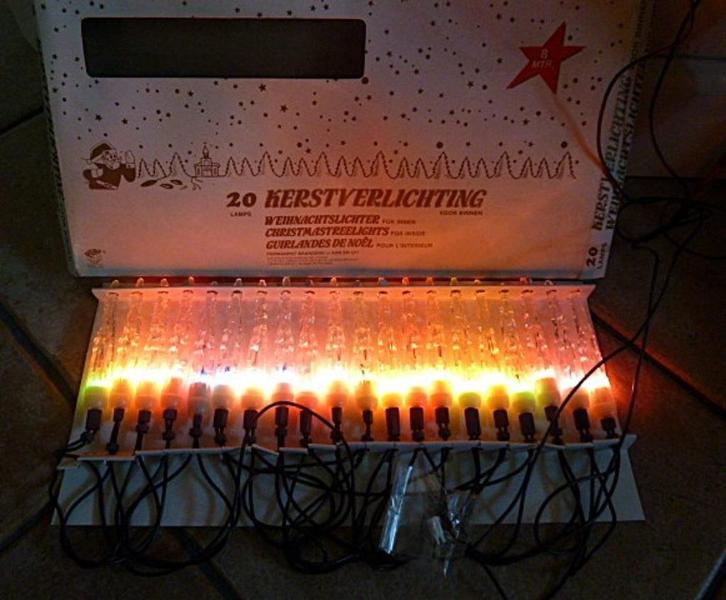 Verlichting gekleurde pegels, Diversen, Kerst, Nieuw, Ophalen of Verzenden