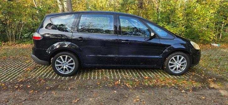 Ford S-Max 2.0 16V 107KW 2007 Blauw Airco Youngtimer 7 zit, Auto's, Ford, Particulier, S-Max, ABS, Airbags, Airconditioning, Bluetooth