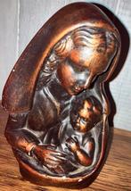 Maria met haar zoon, lief beeldje van gips, Ophalen of Verzenden