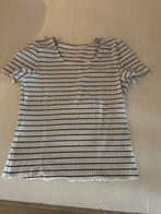 Gestreept T-shirt - Maat M, Maat 38/40 (M), Wit, Ophalen of Verzenden, Zo goed als nieuw