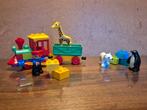 Duplo dierentuin 2 sets trein en pinguin, Ophalen of Verzenden, Duplo