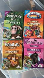 Kinder kwartet spellen als nieuw, Verzamelen, Speelkaarten, Jokers en Kwartetten, Ophalen of Verzenden, Zo goed als nieuw, Kwartet(ten)