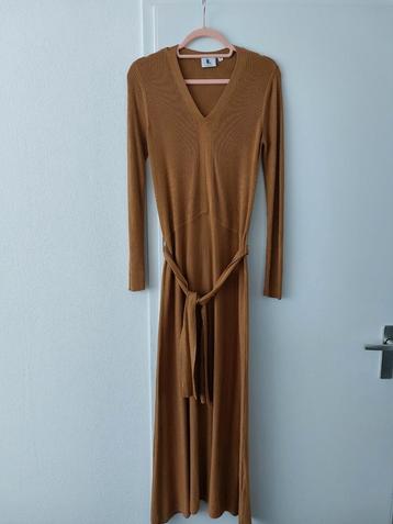 Nieuw! Gebreide Lange Jurk Cognac. Maat S beschikbaar voor biedingen