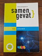 Samengevat havo wiskunde B, Ophalen of Verzenden, Zo goed als nieuw, HAVO