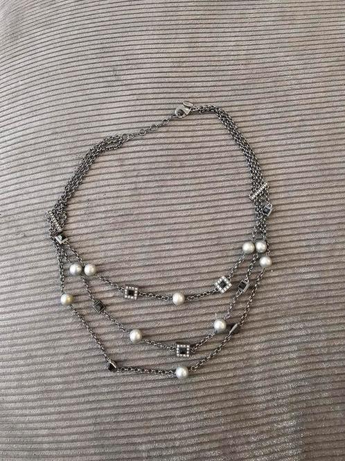 Ketting, Sieraden, Tassen en Uiterlijk, Kettingen, Zo goed als nieuw, Overige materialen, Ophalen of Verzenden