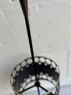 Vintage paraplubak : zwart & goud, Huis en Inrichting, Woonaccessoires | Paraplubakken, Ophalen, Metaal