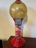 Vintage Chewing gumball machine, Ophalen, Reclamebord