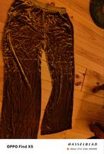 Velvet broek, Kleding | Dames, Broeken en Pantalons, Ophalen of Verzenden, Zo goed als nieuw, Maat 38/40 (M), Lang