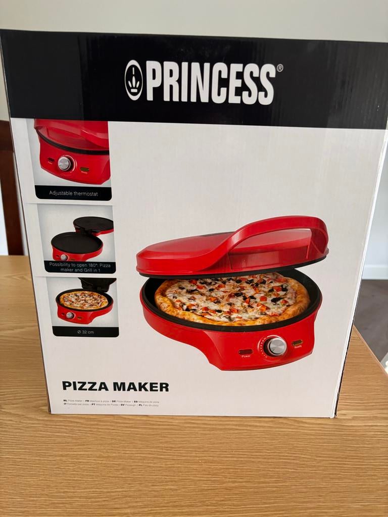 Princess Pizza Maker - Nieuw in doos!, Ophalen, Nieuw, Airfryer
