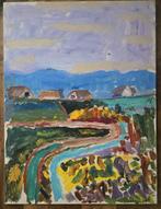 P.C. Kuiper schilderij – De Ploeg stijl – 6080 cm, Antiek en Kunst, Ophalen of Verzenden