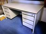 prachtig stalen bureau, Ophalen, Gebruikt, Bureau