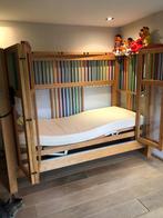 Electrisch hoog laag bed, Huis en Inrichting, Slaapkamer | Bedden, Ophalen, 90 cm, 200 cm, Hout