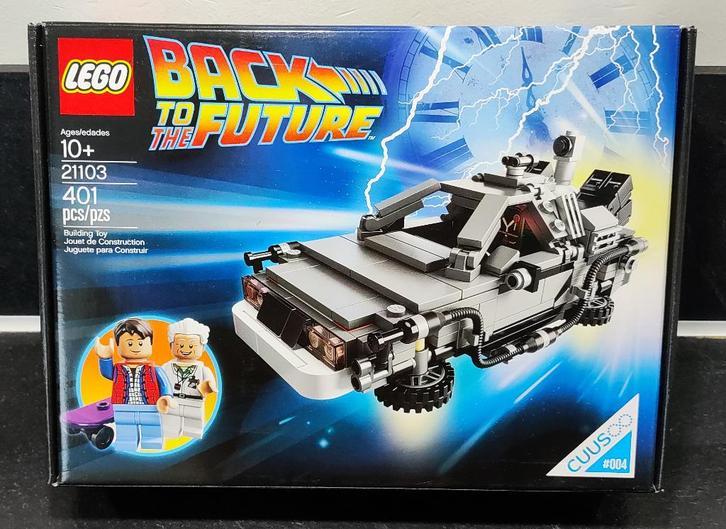 LEGO set 21103 – The DeLorean Time Machine – Nieuw in doos!, Kinderen en Baby's, Speelgoed | Duplo en Lego, Nieuw, Lego, Complete set