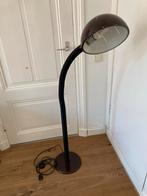 Vintage staande leeslamp met buigbare nek, Ophalen, Gebruikt, 100 tot 150 cm