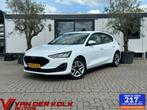 Ford Focus 1.0 EcoBoost Hybrid Titanium Vignale LED CarPlay, Auto's, Ford, Gebruikt, Euro 6, Wit, Bedrijf