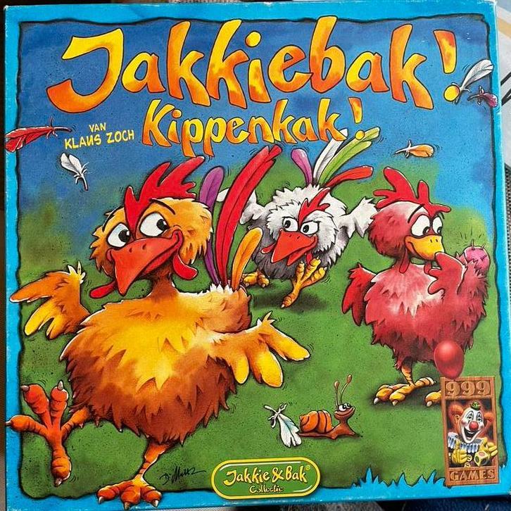 Jakkiebak kippenkak spel | 999games | kinderspel, Hobby en Vrije tijd, Gezelschapsspellen | Kaartspellen, Zo goed als nieuw, Ophalen of Verzenden