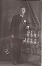 fotokaart  -  man, Ophalen of Verzenden, Voor 1940, Zo goed als nieuw