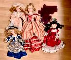 Diverse porseleinen victoriaanse poppen, Ophalen of Verzenden, Zo goed als nieuw, Pop, Levensecht of Reborn