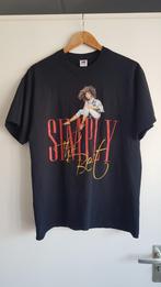 Vintage tina turner band shirt jaren 90 maat l, Maat 52/54 (L), Tina turner, Zwart, Ophalen of Verzenden