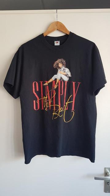 Vintage tina turner band shirt jaren 90 maat l beschikbaar voor biedingen