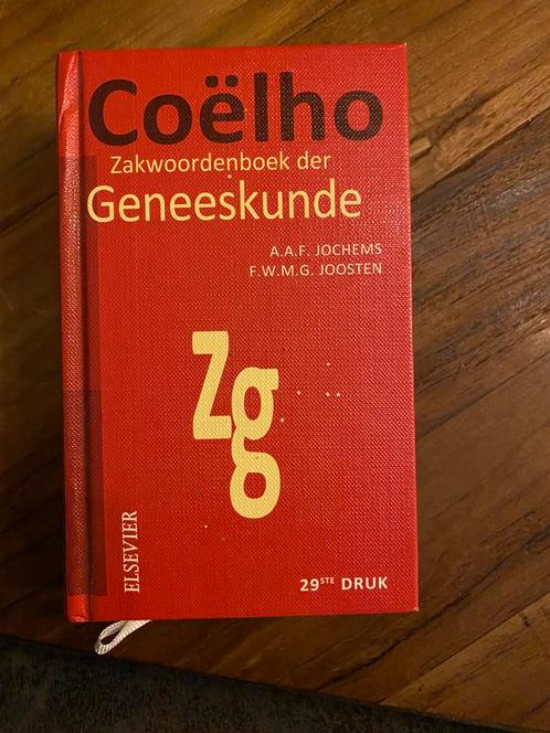Coëlho Zakwoordenboek Der Geneeskunde / Druk 29, Boeken, Studieboeken en Cursussen, Zo goed als nieuw, WO, Beta, Ophalen of Verzenden