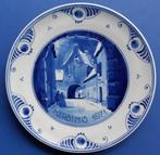 Kerstmis 1971 Porceleyne Fles stadspoort Elburg 18cm (2), Ophalen of Verzenden