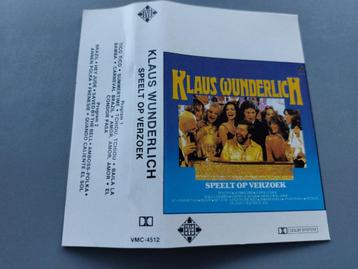 KLAUS WUNDERLICH - SPEELT OP VERZOEK (CASSETTEBANDJE) beschikbaar voor biedingen