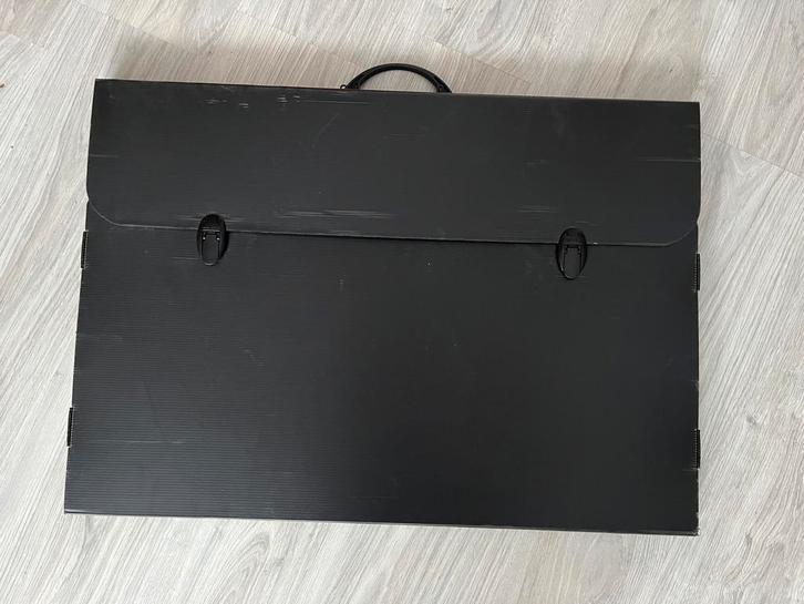 Tekeningenmap 74x53 + benodigdheden, Hobby en Vrije tijd, Tekenen, Zo goed als nieuw, Overige typen, Verzenden