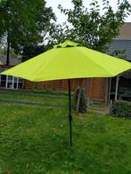 Groene parasol (Intratuin) 2,5 m, Tuin en Terras, Parasols, Ophalen, Zo goed als nieuw