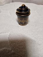 GREECE VINTAGE VOGUE SOLID PARFUM CREME POTJE, Ophalen of Verzenden, Nieuw, Miniatuur, Gevuld