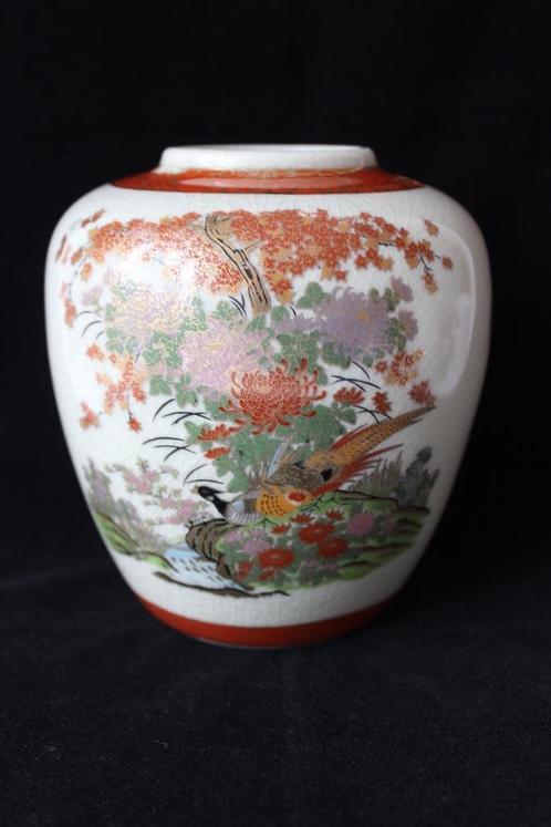 Vintage Satsuma Japan vaas, Antiek en Kunst, Antiek | Keramiek en Aardewerk, Ophalen of Verzenden