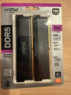 Crucial 2x32GB, Computers en Software, RAM geheugen, DDR4, Ophalen of Verzenden, Zo goed als nieuw, Desktop