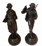 Bronzen beelden, Antiek en Kunst, Ophalen, Brons