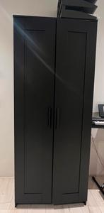 Ikea BRIMNES kast zwart, Huis en Inrichting, Kasten | Kledingkasten, Ophalen, 50 tot 100 cm, Zo goed als nieuw, 150 tot 200 cm