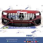 W118 CLA 45 CLA45S AMG AERO VOORBUMPER ROOD + GT GRIL ORIGIN, Gebruikt, Voor, Mercedes-Benz, Ophalen of Verzenden