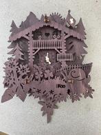 Zwitsers slingeruurwerk, Ophalen of Verzenden, Zo goed als nieuw, Analoog, Wandklok