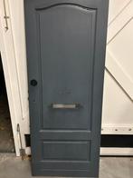 Hardhouten voordeur 83x207,5  links, Doe-het-zelf en Verbouw, Deuren en Horren, Ophalen, Zo goed als nieuw, Buitendeur, 200 tot 215 cm
