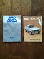 Ford Escort handleiding en "in een oogopslag" uit 1978, Ophalen of Verzenden
